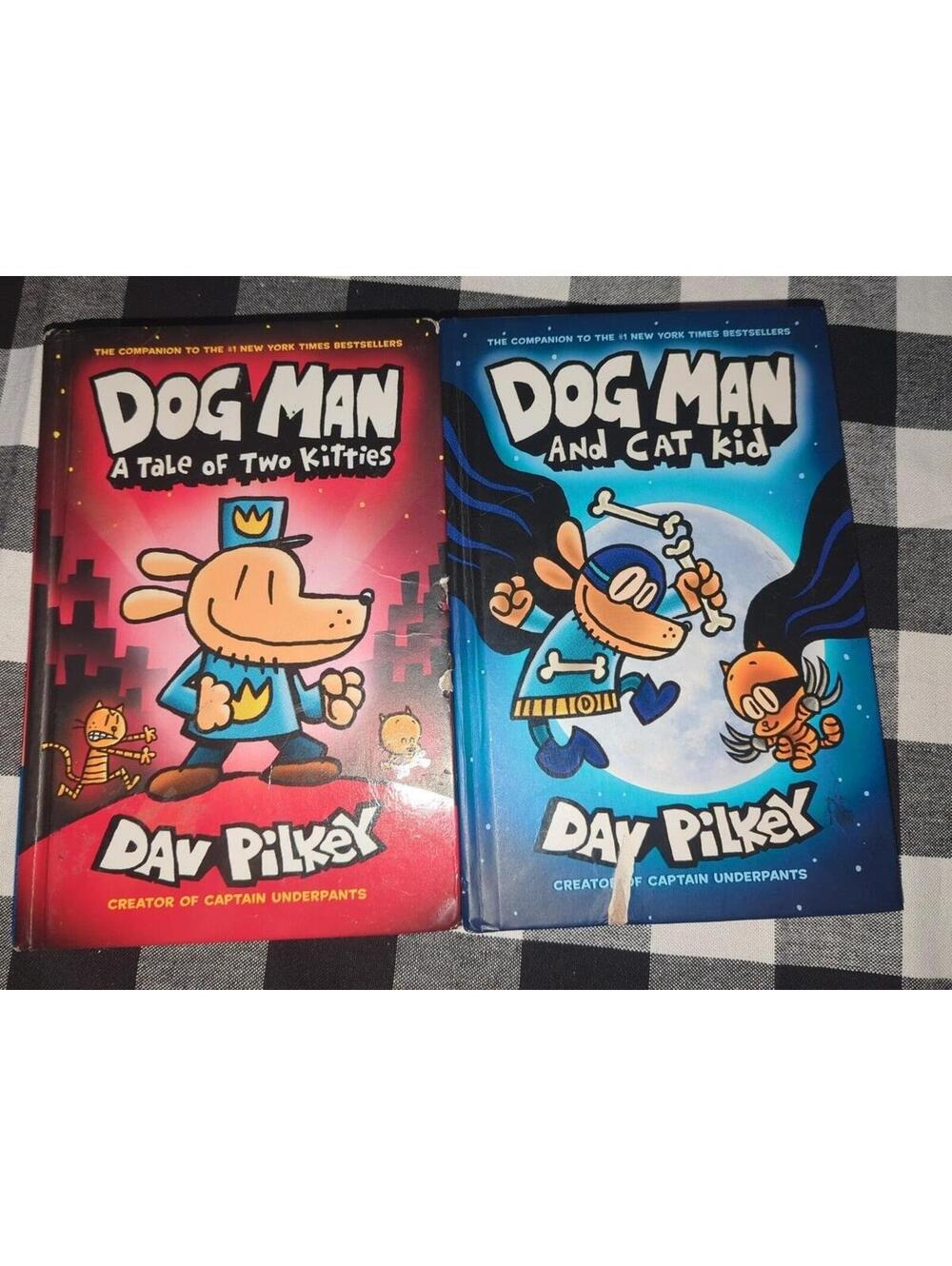 Dog Man by dav pilkey book lot